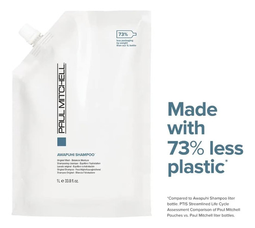 Shampoo Paul Mitchell Awapuhi, Lavagem Original, Equilibra A