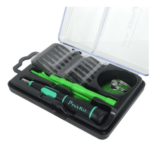 Imagen 6 de 6 de Kit Destornilladores Reparar Celular iPhone Proskit Sd-9314