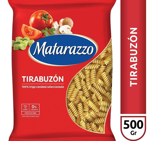 Imagen 1 de 1 de Fideos Tirabuzon Matarazzo X500 Gr