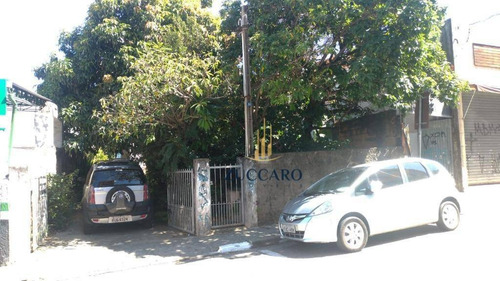 Terreno À Venda, 500 M² Por R$ 4.000.000,00 - Centro - Guarulhos/sp - Te0932