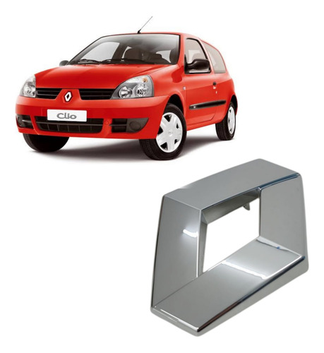 Emblema Cromado Grade Frontal Clio 2008 2009 2010 2011 2012