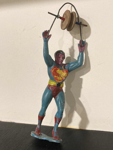 Superman Bootleg Tipo Plastimarx Molde De Daredevil Vintage