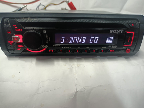 Autoestereo Sony Cdx-g1050u Bt Audio Adaptado Usb Mp3 (Usado)