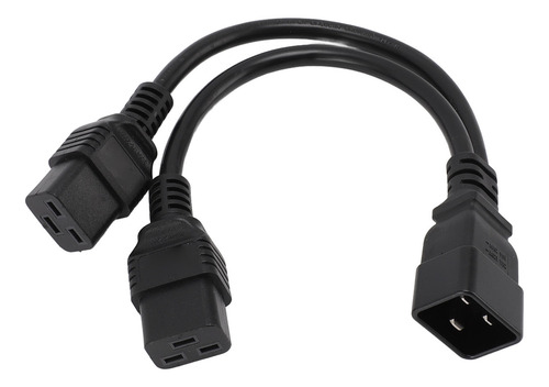 Cable Divisor Iec320 C19 A C20 Y, Cable De Alimentación Dobl
