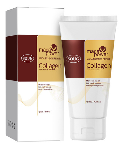 A Mascarilla Capilar De Colágeno Para Cabello Seco Y Dañado