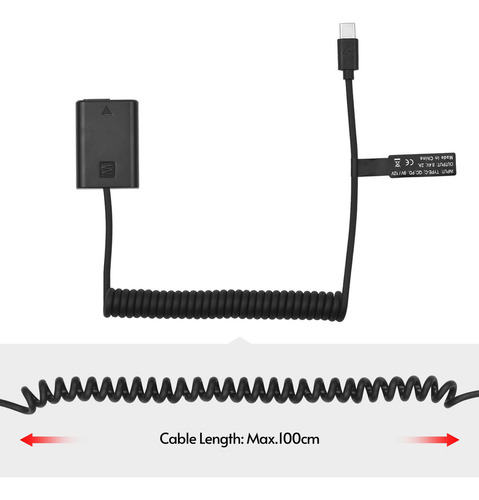 Adaptador Compatible Con Sony Bateria A6400 Adaptador Dummy