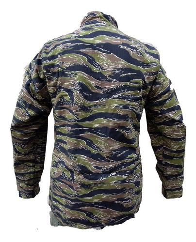 Chaquetilla Táctica Tiger Acu Corte Americano Rip Stop