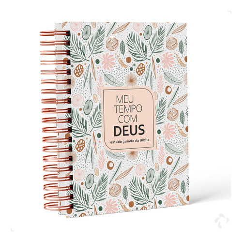 Caderno Devocional Planner De Leitura Diária Da Bíblia 365 D Meu Tempo Com Deus