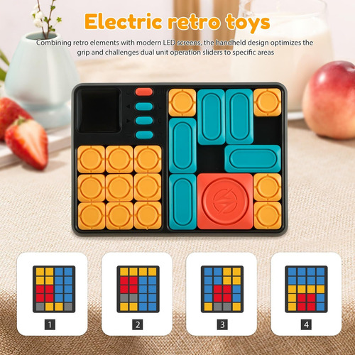 Consola De Juegos Con Rompecabezas Deslizantes 500 Niveles