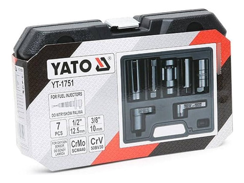 Juego Dados Para Inyector Diesel 7pcs Yt-1751 - Yato 