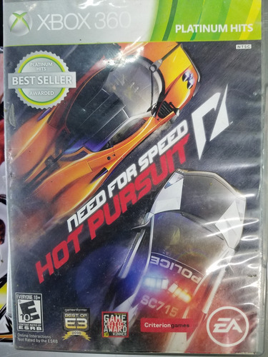 Need For Speed Hot Pursuit Xbox 360 Fisico 