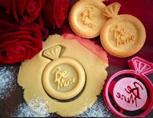 Cortantes Para Galletitas San Valentin Anillo