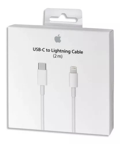 a nombre de Currículum cable Cable Usb C A Lightning 2 M Original Carga Rapida iPhone