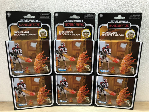 Incinerator Trooper & Grogu Vintage Collection 3.75 Nuevo (Usado)