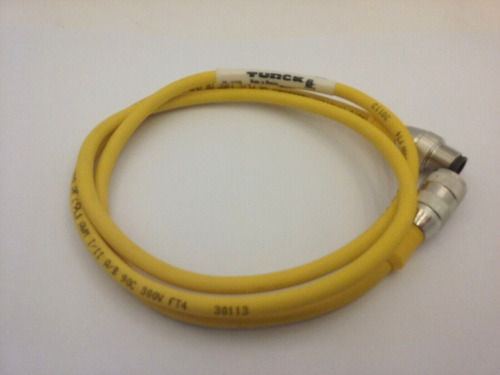 Turck Rk4.4t-1-rs 4.4t/s1587/sv Cordset Female/male Conn Bbd