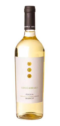 Vinho Luccarelli Bianco Puglia Igp 750ml - Blend Branco