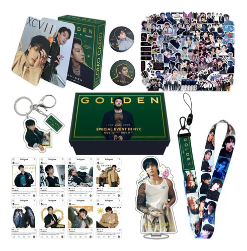 ( Photocards De Jungkook ( Bts ) Golden&seven