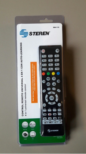 Control Remoto Universal Steren Mod. Rm-115