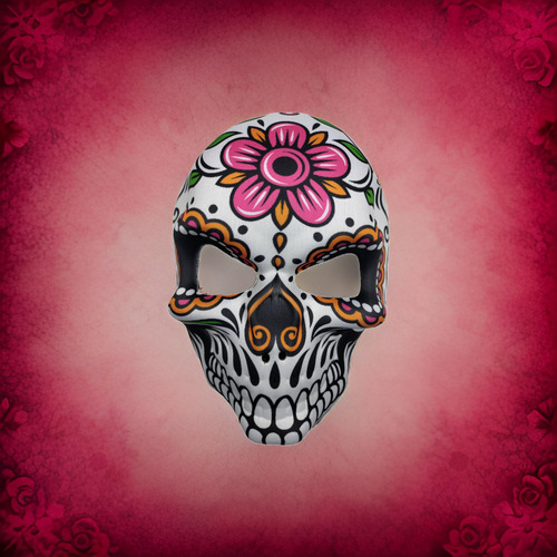 Mascara Día De Muertos Catrin Catrina Halloween