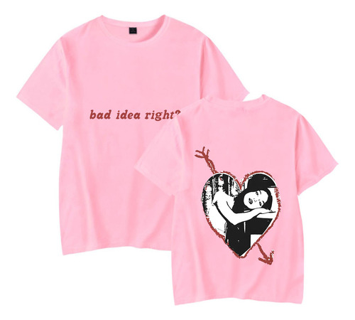 Camiseta Olivia Rodrigo Bad Idea Right Merch