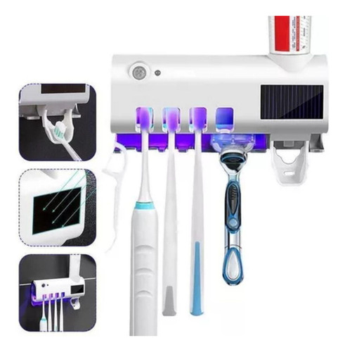 Esterilizador De Escova E Aplicador De Creme Dental