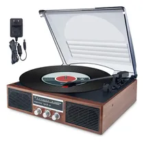 Comprar Luxsway Bluetooth Turntable Vinilo Con Altavoces Estreo
