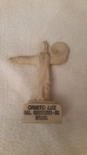 Mini Estatua Adorno Del Cristo Luz  -hecho En Brasil-