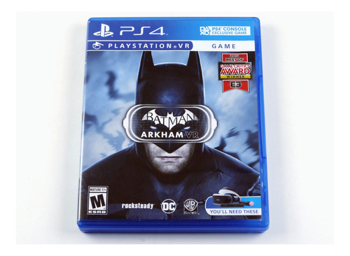 Batman Arkham Vr Original Ps4 Playstation 4 Mídia Física