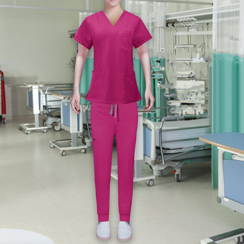 Los Uniformes Friegan Los Trajes De Trabajo De Enfermería