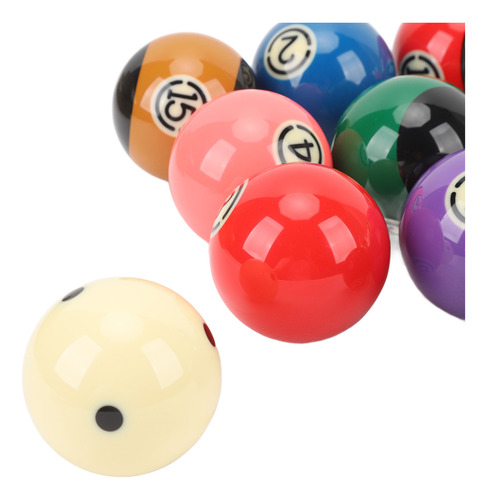 Juego De Billar Pool Balls De Resina De Alta Resistencia A L