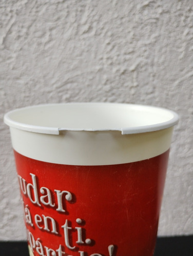 Vaso Coca Cola Navideño Oso Y Árbol Ayudar Está En Ti 2009 (Usado)