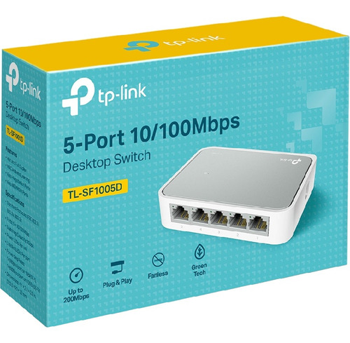 Switch Tp-link 10/100 5 Port Tl-sf1005d