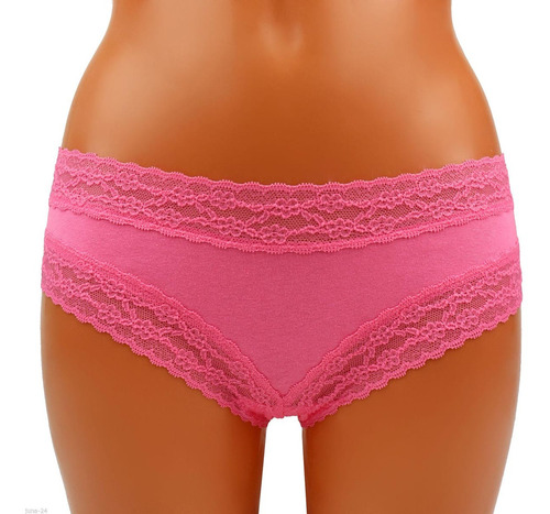 Cheeky Panty Victoria's Secret Sexy Pink Lace Waist