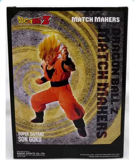 Dragon Ball Z Match Makers Super Saiyan 2 Goku Figura Muñeco