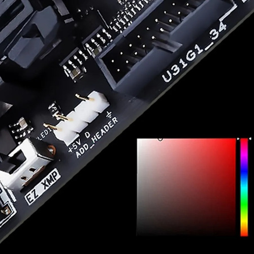 Imagem 6 de 7 de Kit 4 Fan Gamer Argb Aeolus M2-1204r Gamdias C/ Controlador