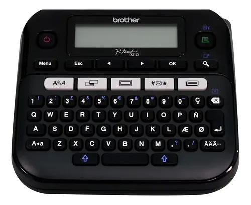 Rotuladora Brother Ptd210 De Escritorio 12Mm Negro