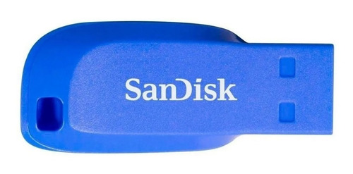 Pendrive Sandisk Cruzer Blade 32gb Electric Blue