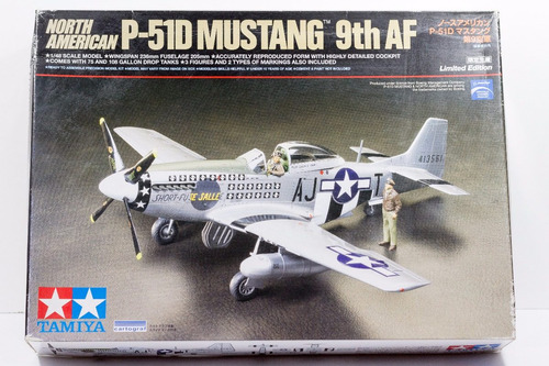 P-51d Mustang 9th Af -bunka Limited 1/48 Tamiya