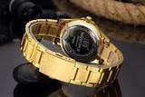 Relógio Dourado Metal Naviforce Ouro Clássico +frete Grátis!