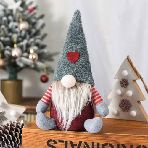 // Cb Un Par Gnomos Decoran 2 Colgantes Para Árbol Navidad