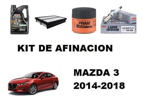 Kit De Afinacion Mazda 3 2014 2015 2016 2017 2018