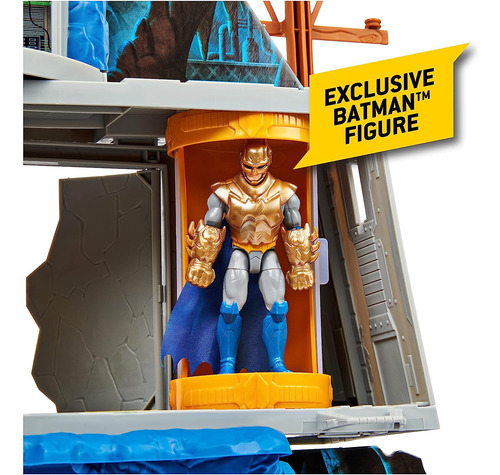 Batman 3-en-1 Batcave Playsate Con Una Exclusiva Figura De A