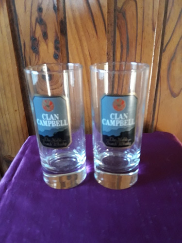 Vasos Coleccion Clan Campbell Whisky The Noble Scotch