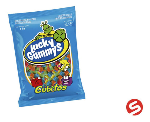 Gummy Lucky Cubitos 1kg