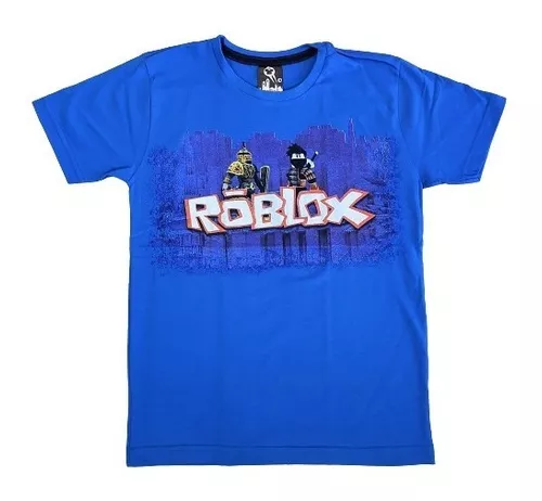 Camisa Roblox Video Game Transition Jogo Online 100% Algodão