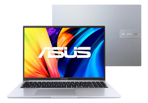 Notebook Asus Vivobook 16 Core I7 16gb 512ssd W11 16 Fhd Cor Prata metálico