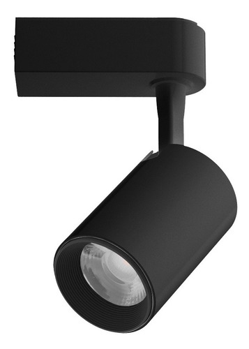 Imagen 2 de 5 de Lámpara Interior Spot Led Para Riel, 7w, Luz Cálida, Negro