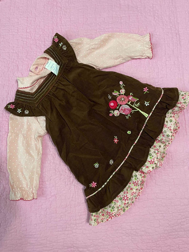 Variedad De Vestidos Manga Larga Y Corta Para Niñas Bebé