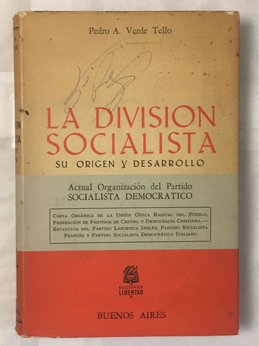 La Division Socialista Pedro A Verde Tello