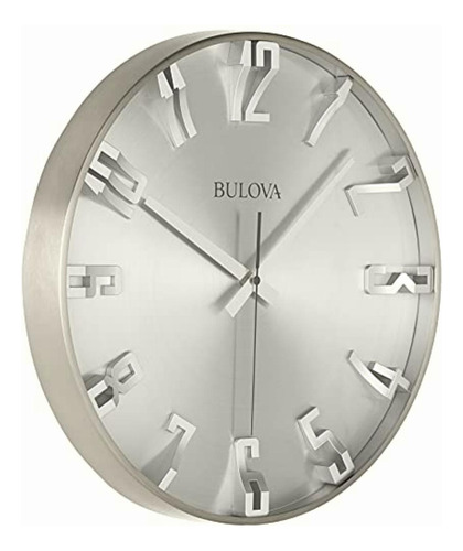 Bulova C4846 Director Reloj De Pared, Acabado De Peltre